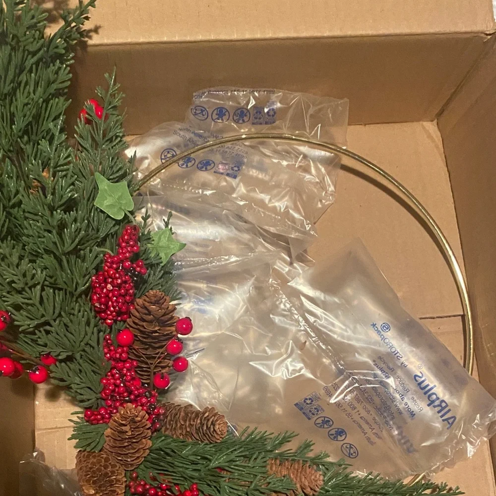 Allstate floral wreath